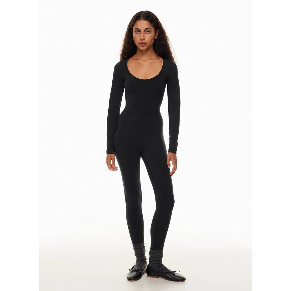 Aritzia Wilfred Free Maxe Jumpsuit Stretch-Jersey Scoopneck Jumpsuit